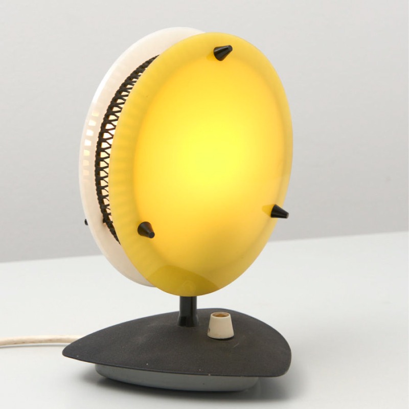 A &#039;SONNENKIND&#039; TABLE LAMP Tele Ambiance 1950S